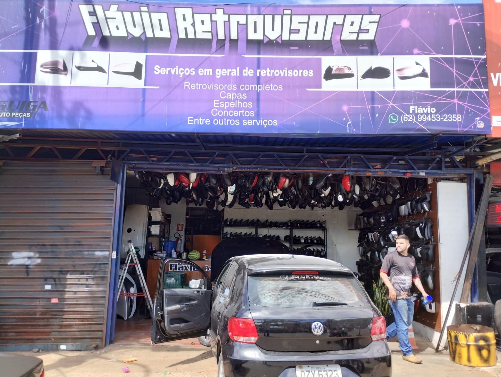 Loja de Retrovisor - Achei no Zap - Retrovisor do BMW - Retrovisor usado - Retrovisor de Carro - 1